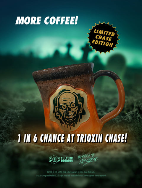 Preorder | Return of the Living Dead | 40th Anniversary Tar Man Mug (6 PACK CASE)