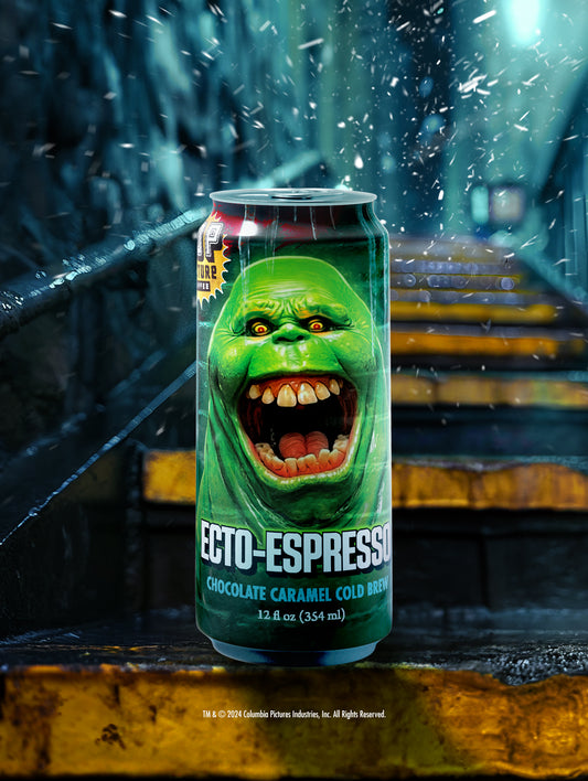 PREORDER (Est. Arrival May 1st 2024) Ghostbusters Frozen Empire Ecto-Espresso Cold Brew Coffee