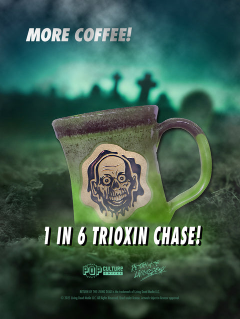 Preorder | Return of the Living Dead | 40th Anniversary Tar Man Mug (6 PACK CASE)