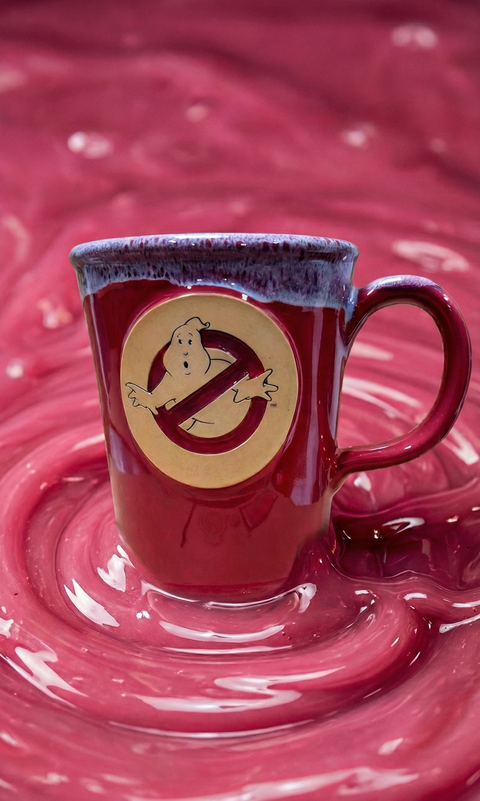 LOW STOCK REMAINING - Ghostbusters | PINK SLIME TRAVEL MUG