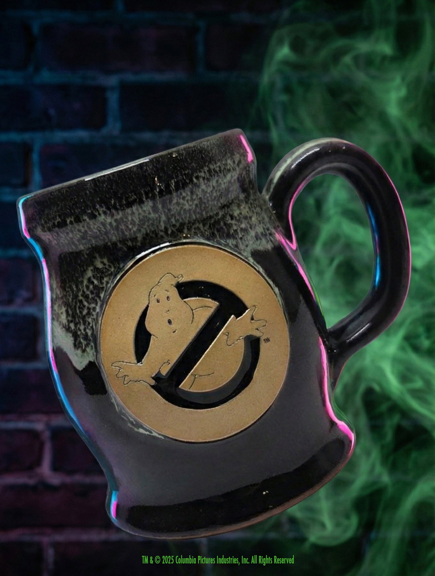 Ghostbusters No-Ghost Logo Mug | Blackout Ecto Drip Edition