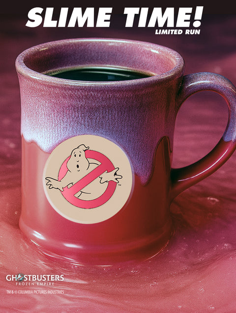 PREORDER - Ghostbusters | PINK SLIME TRAVEL MUG