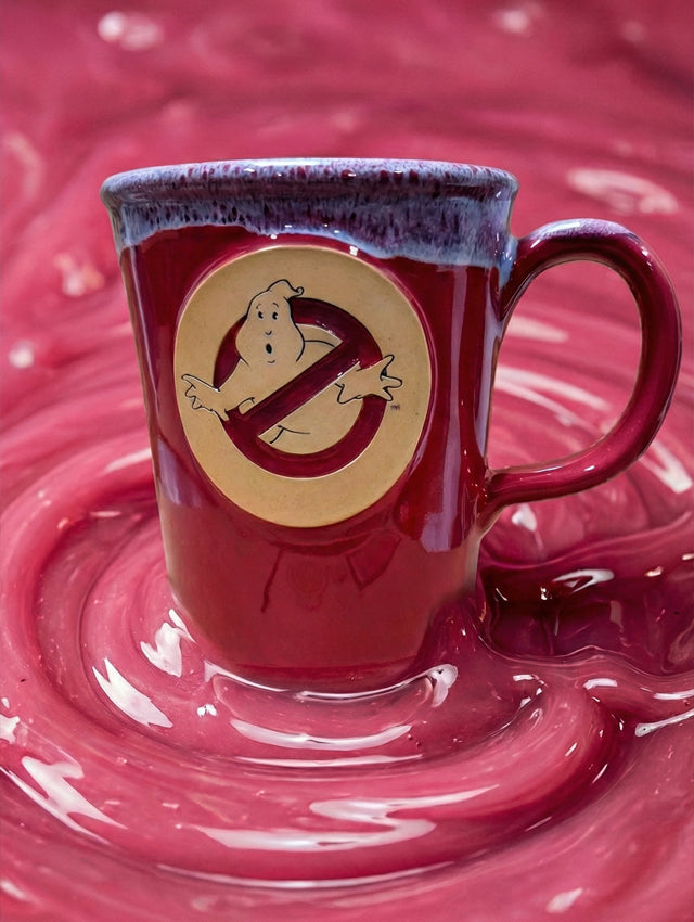 LOW STOCK - Ghostbusters | PINK SLIME TRAVEL MUG