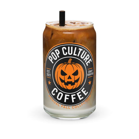 Vintage Halloween Pumpkin Glass