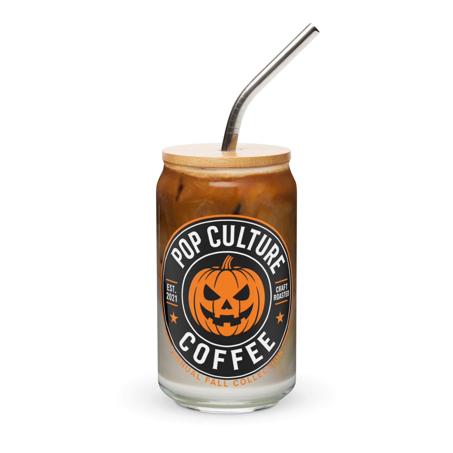 Vintage Halloween Pumpkin Glass