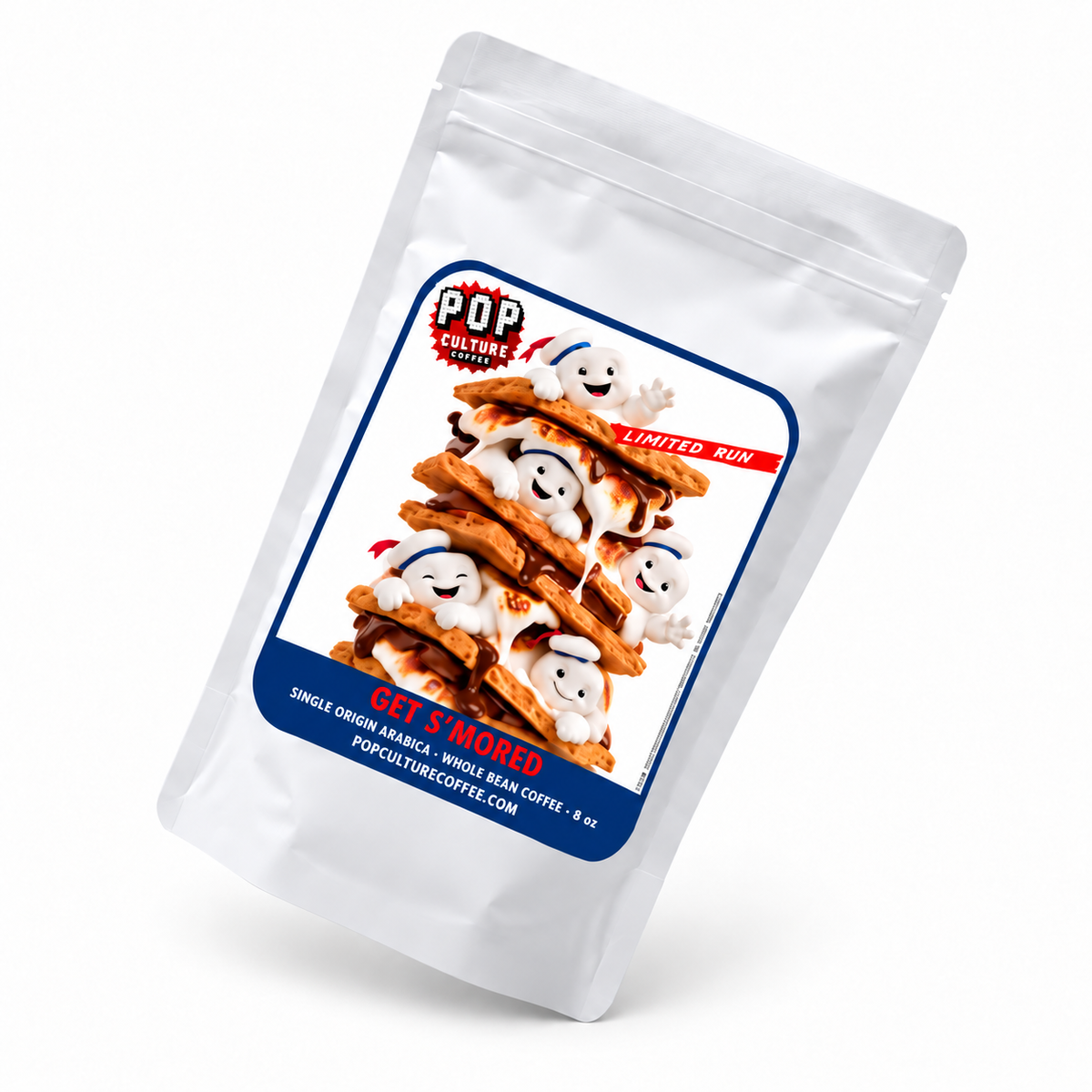 Ghostbusters Get S’mored single-origin Arabica whole-bean coffee, 8 oz bag